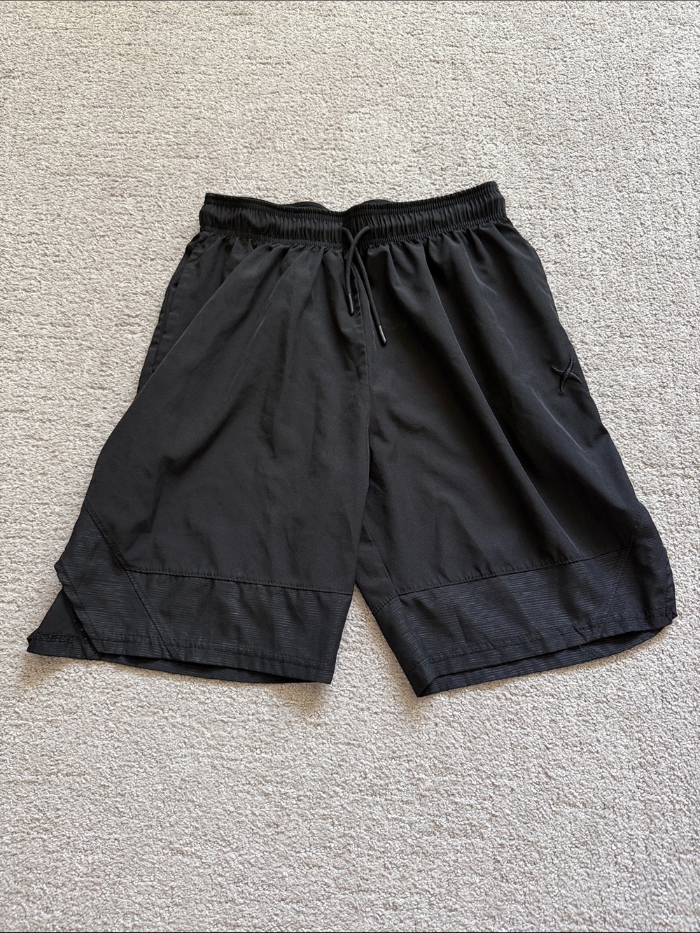 Game Time Black Men's Athletic Shorts - XL